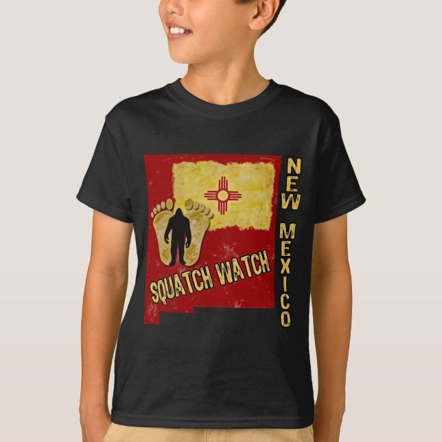 New Mexico Squatch Watch T-Shirt (Front)