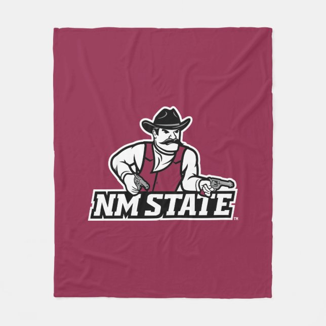 New Mexico State Aggies Fleece Blanket (Front)