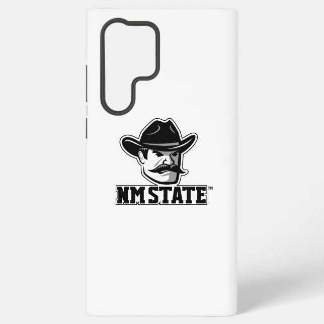 New Mexico State Aggies Samsung Galaxy S22 Ultra Case (Back)
