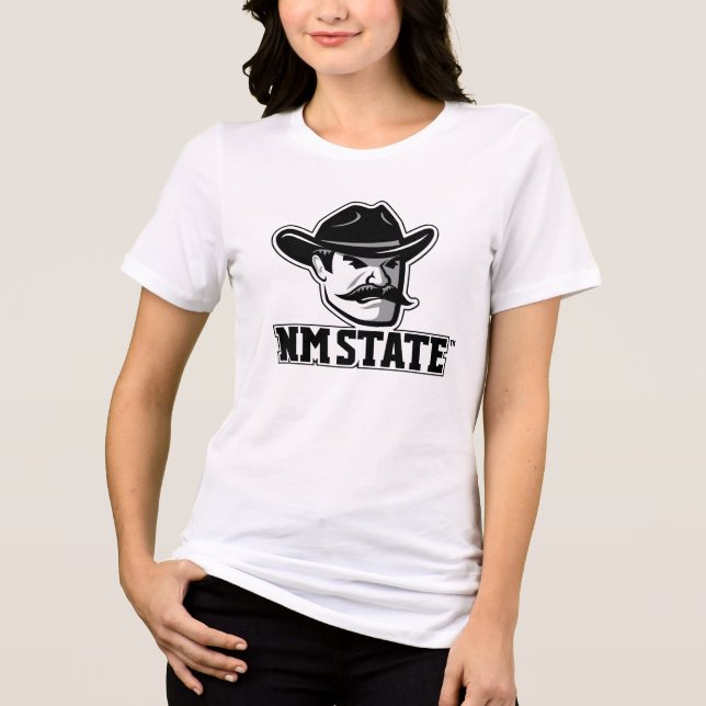 New Mexico State Aggies Tri-Blend Shirt (Front)