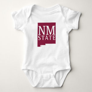 New Mexico State Baby Bodysuit