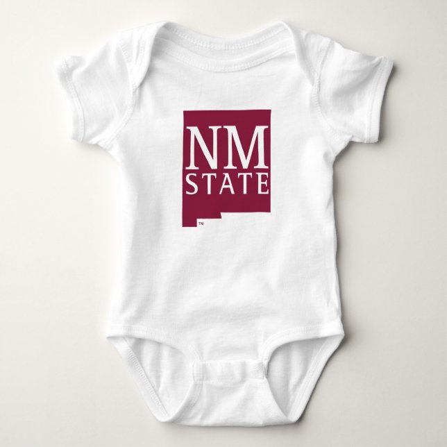 New Mexico State Baby Bodysuit (Front)