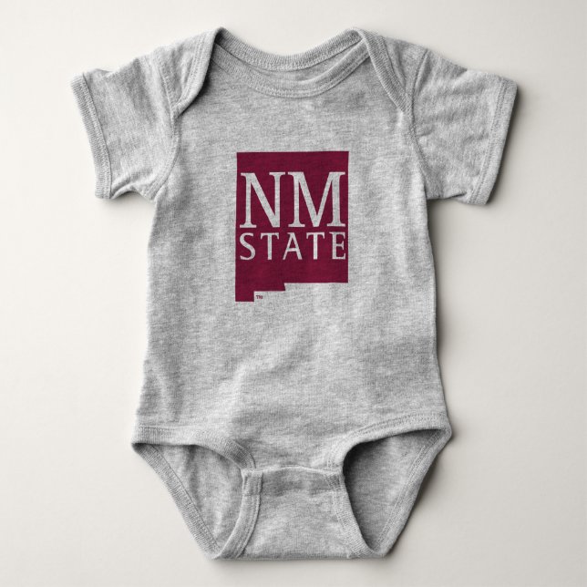 New Mexico State Baby Bodysuit (Front)