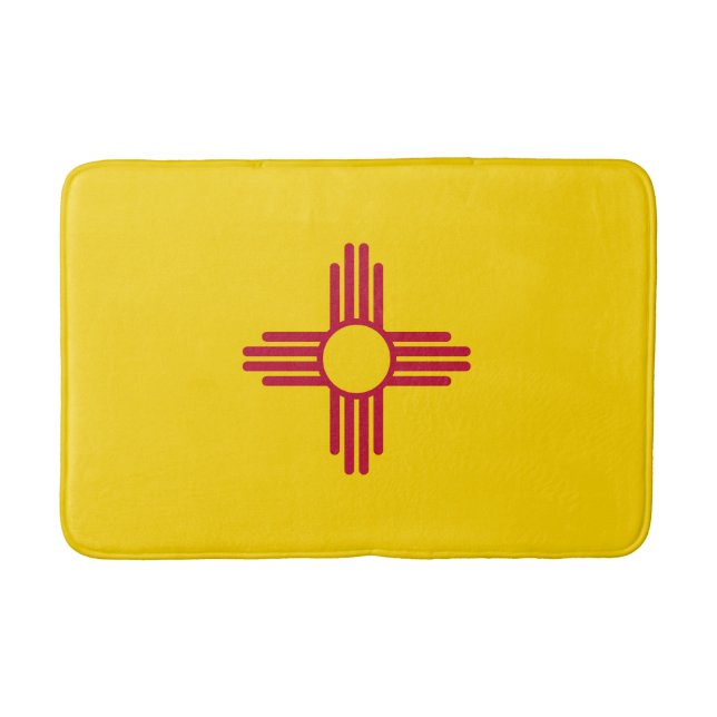New Mexico State Flag Bath Mat (Front)