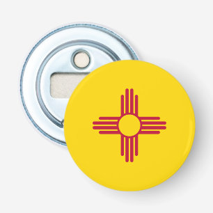 New Mexico State Flag Bottle Opener