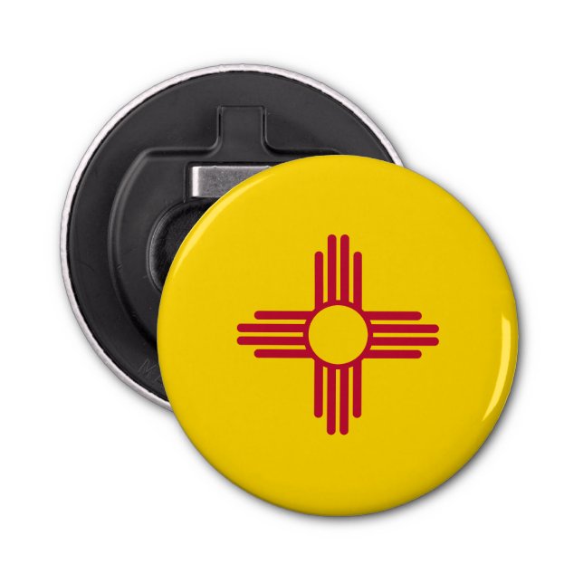 New Mexico State Flag Bottle Opener (Front)