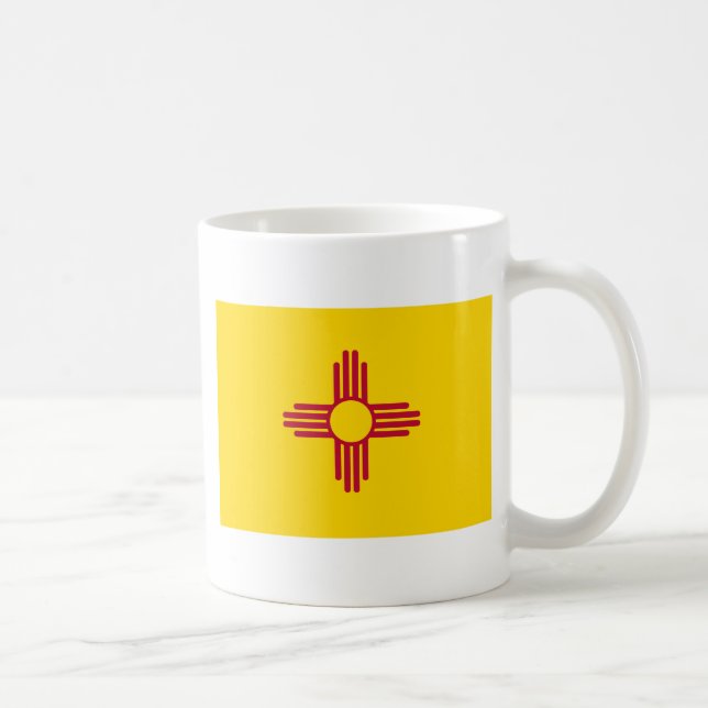 New Mexico State Flag Coffee Mug (Right)