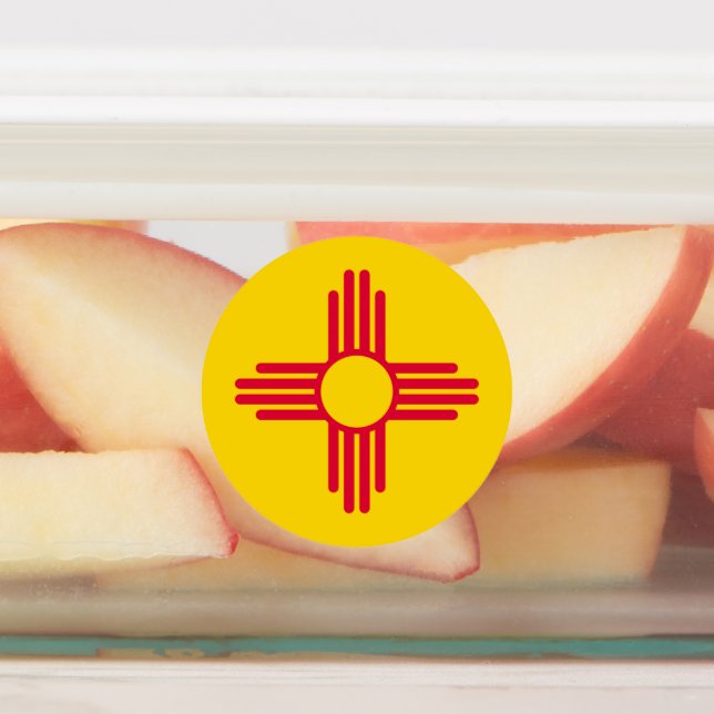 New Mexico State Flag Design (Affixed)