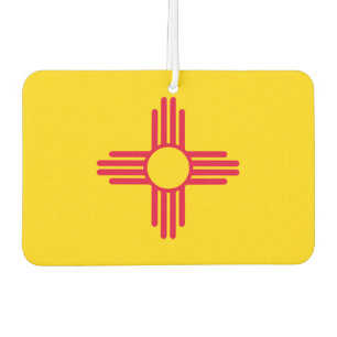 New Mexico State Flag Design Car Air Freshener