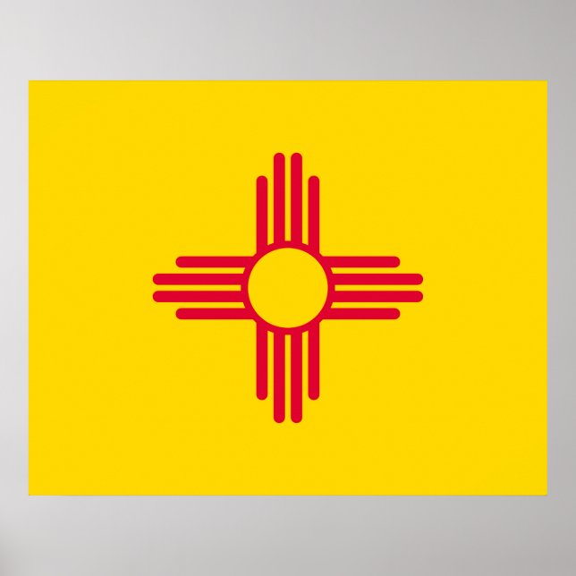 New Mexico State Flag Design Decor (Front)