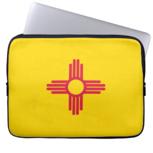 New Mexico State Flag Laptop Sleeve