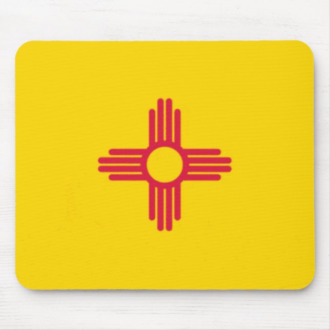 New Mexico State Flag Mouse Pad (Front)