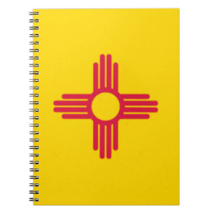 New Mexico State Flag Notebook