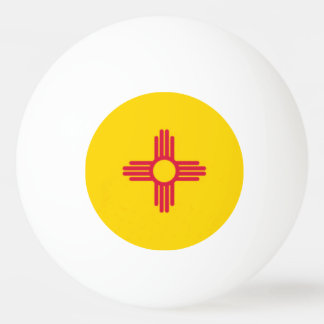 New Mexico State Flag Ping Pong Ball