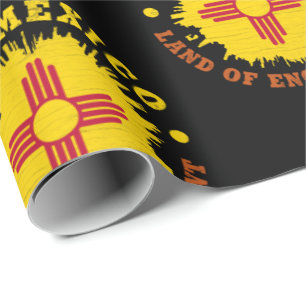 NEW MEXICO STATE FLAG WRAPPING PAPER