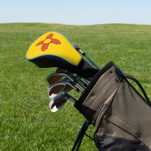 New Mexico State Flag Zia Sun Golf Head Cover
