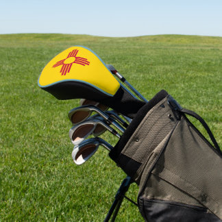 New Mexico State Flag Zia Sun Golf Head Cover