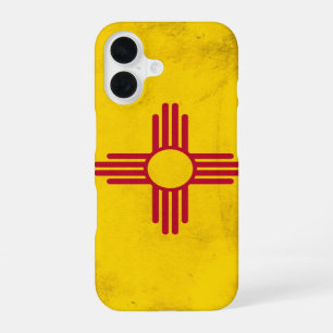 New Mexico State Flag- Zia Sun iPhone 16 Case