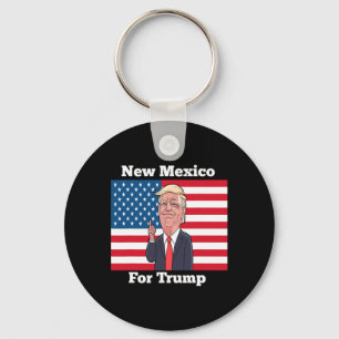 New Mexico State For Trump Pro Trump Gift Key Ring