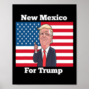 New Mexico State For Trump Pro Trump Gift  Poster