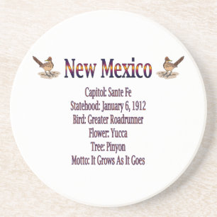 New Mexico State Info Coaster