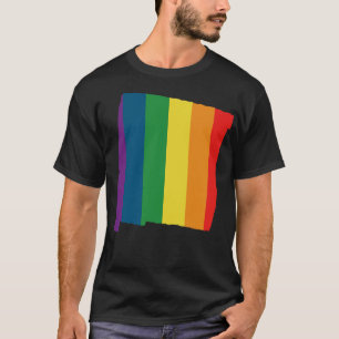 New Mexico State Rainbow T-Shirt