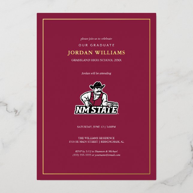 New Mexico State University Graduation (Front)