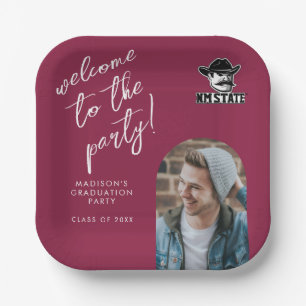 New Mexico State University Graduation 6 Paper Plate