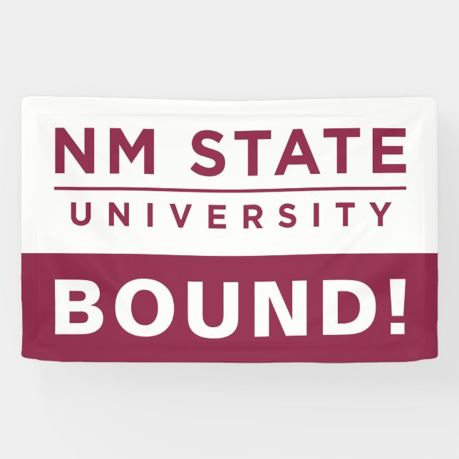 New Mexico State University Graduation Banner (Horizontal)