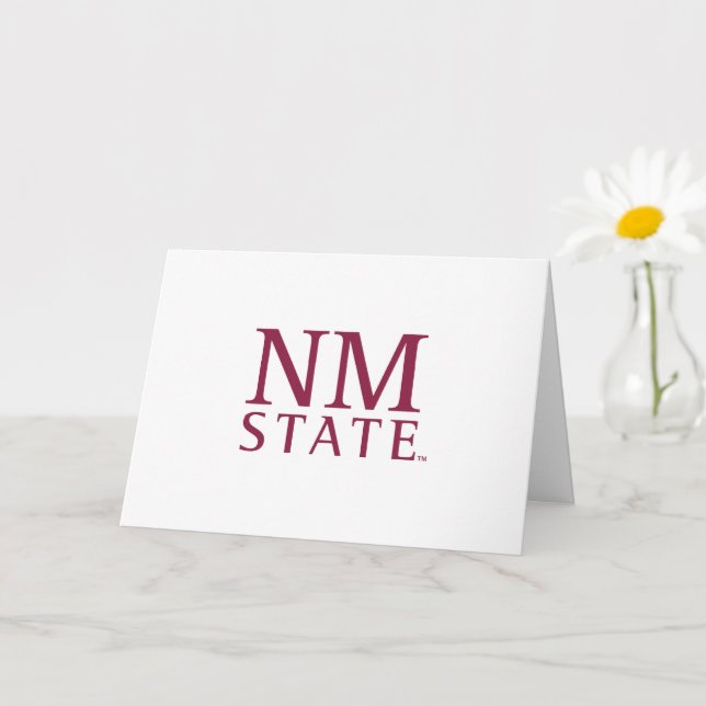New Mexico State University Graduation Card (Small Plant)