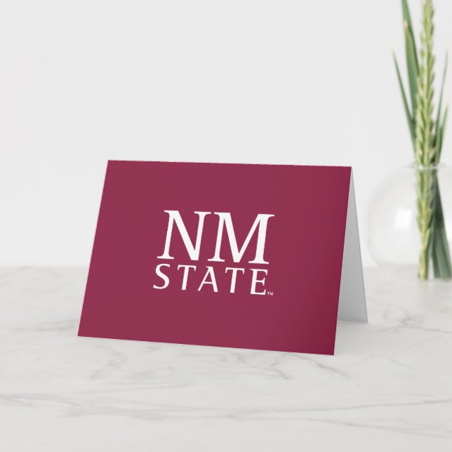 New Mexico State University Graduation Card (Front)