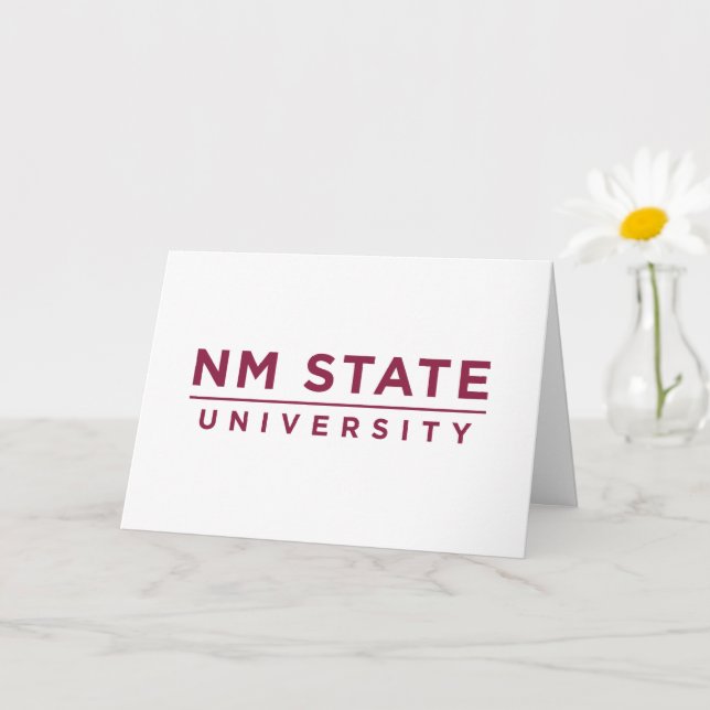 New Mexico State University Graduation Card (Small Plant)