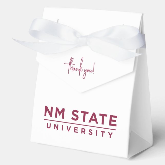 New Mexico State University Graduation Favour Box (Front)