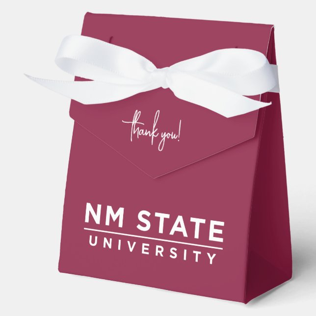 New Mexico State University Graduation Favour Box (Front)