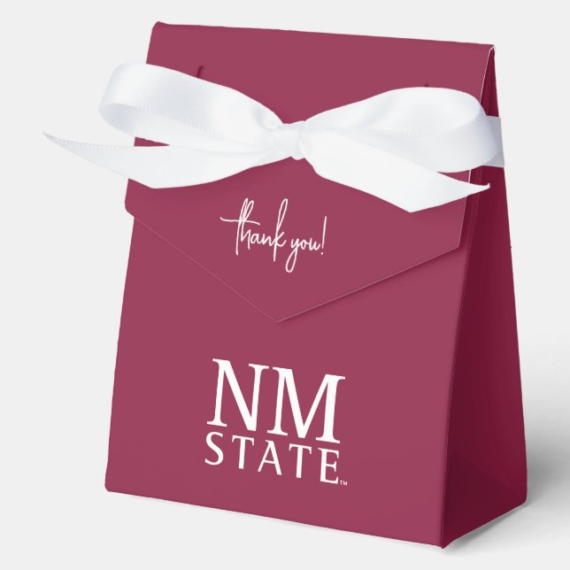 New Mexico State University Graduation Favour Box (Front)