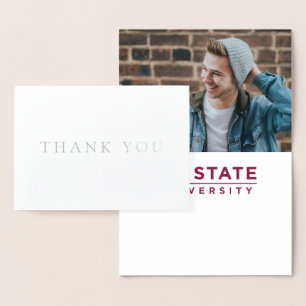 New Mexico State University Graduation Foil Card