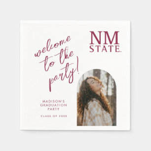 New Mexico State University Graduation Napkin