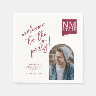 New Mexico State University Graduation Napkin