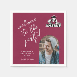 New Mexico State University Graduation Napkin