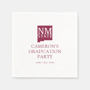New Mexico State University Graduation Napkin