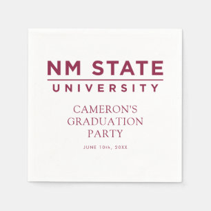 New Mexico State University Graduation Napkin
