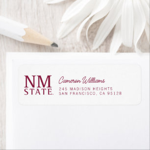 New Mexico State University Graduation Return Address Label