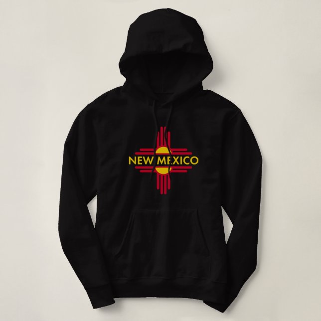New Mexico State Zia Symbol Design Pullover  (Design Front)