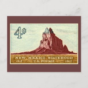 New Mexico Statehood Vintage Postcard