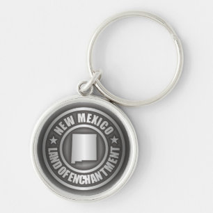 "New Mexico Steel" Keychains
