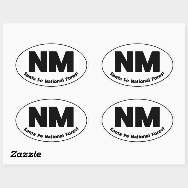 New Mexico sticker for RV truck car (Sheet)