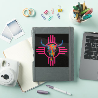 New Mexico Sun Skull Pink