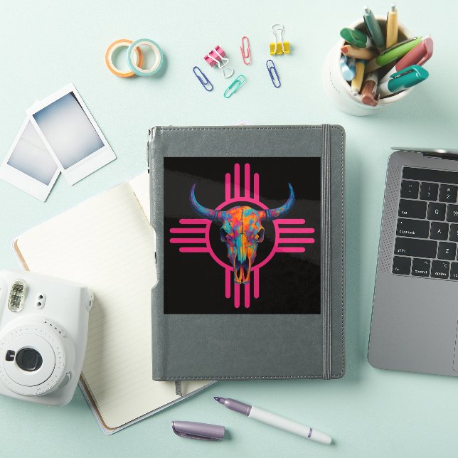 New Mexico Sun Skull Pink  (iPad Cover)