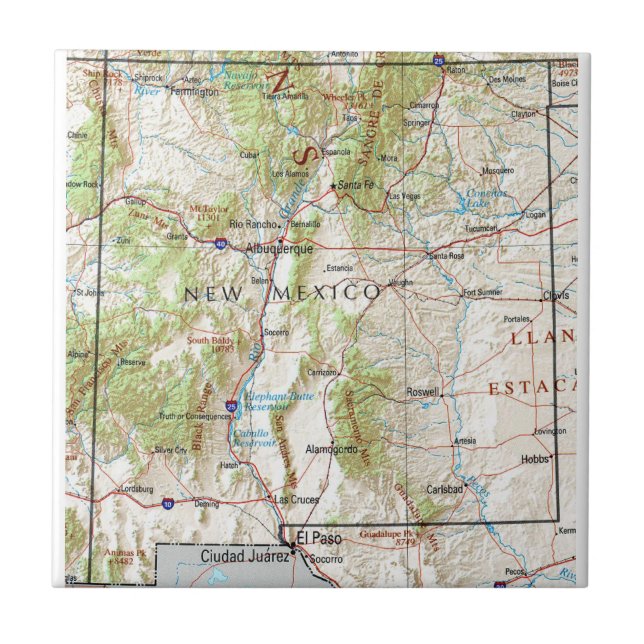 New Mexico Tile (Front)