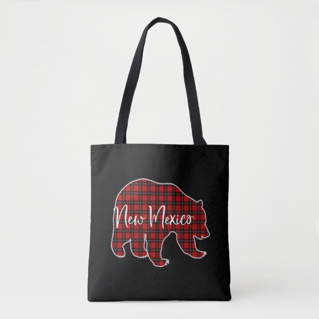 New Mexico Tote Bag Canvas Tote Shopping Bag (Front)